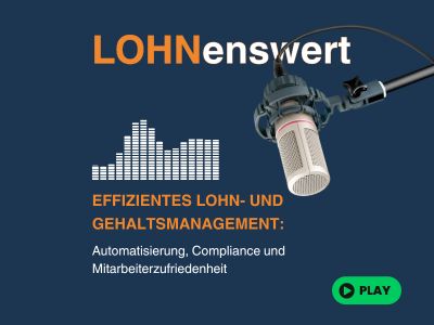 Podcast Effizientes Lohn- und Gehaltsmanagement (400 x 300 px)